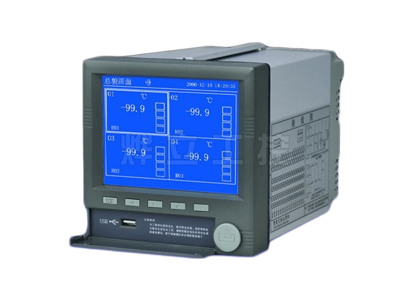 YL4100高清藍屏無紙記錄儀